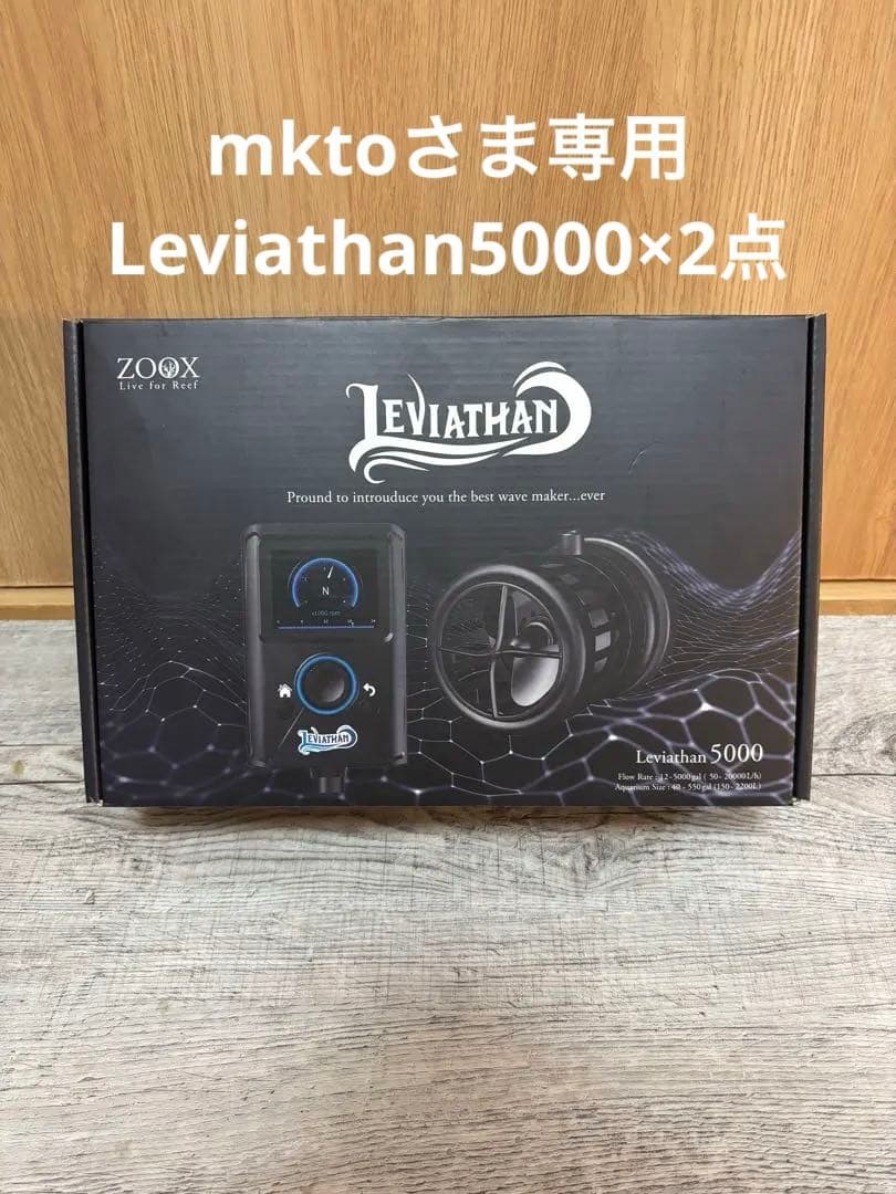 mktoさま専用　Leviathan5000×2台