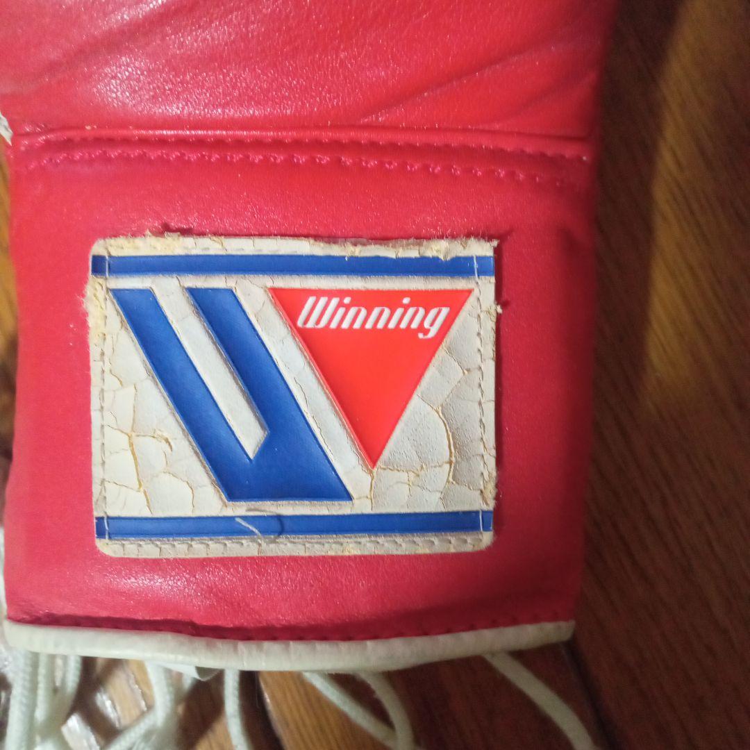 Winning ボクシンググローブ 6oz 赤