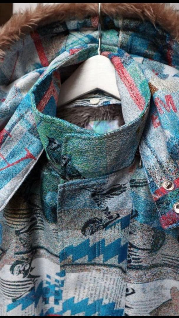 T*O様 BODYSONG ボディーソング ジャガード グラフィック 総柄フード