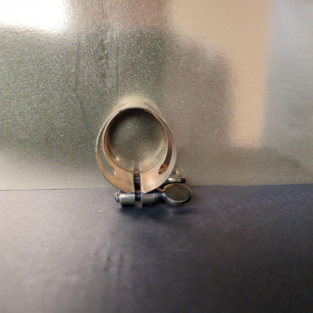 Bullseyeアルトサックスリガチャー 金属製