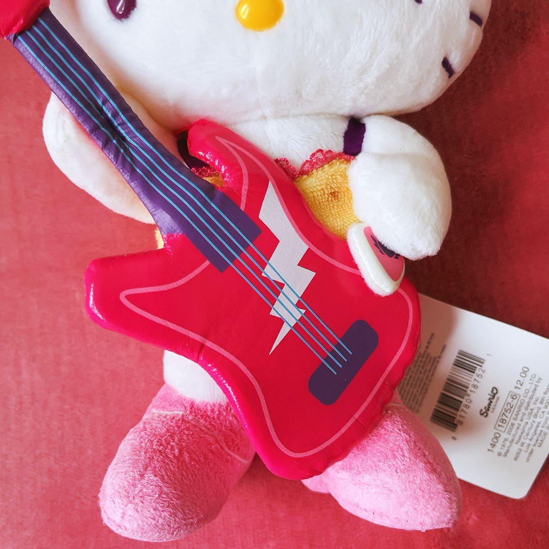 希少レア　ハローキティ　USA ぬいぐるみ　ギター　2006 サンリオ　レトロ