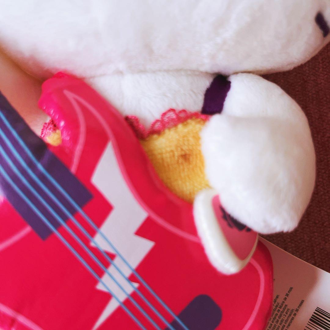 希少レア　ハローキティ　USA ぬいぐるみ　ギター　2006 サンリオ　レトロ