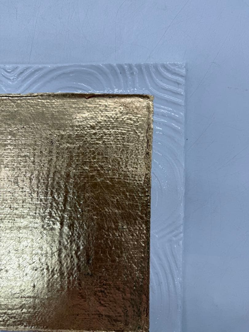 坂田甚内作　金銀彩角皿　ペア　送料込み250611