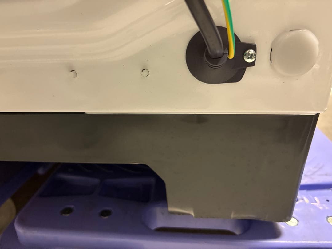 ☆GJ23山口県下松市 ドラム式洗濯乾燥機 アクア AQW-DX12M　20年製