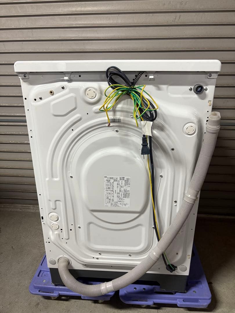 ☆GJ23山口県下松市 ドラム式洗濯乾燥機 アクア AQW-DX12M　20年製