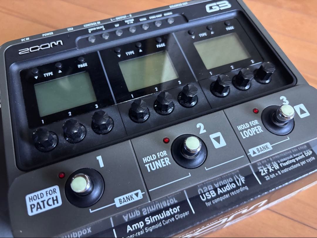 マルチエフェクター　ZOOM G3