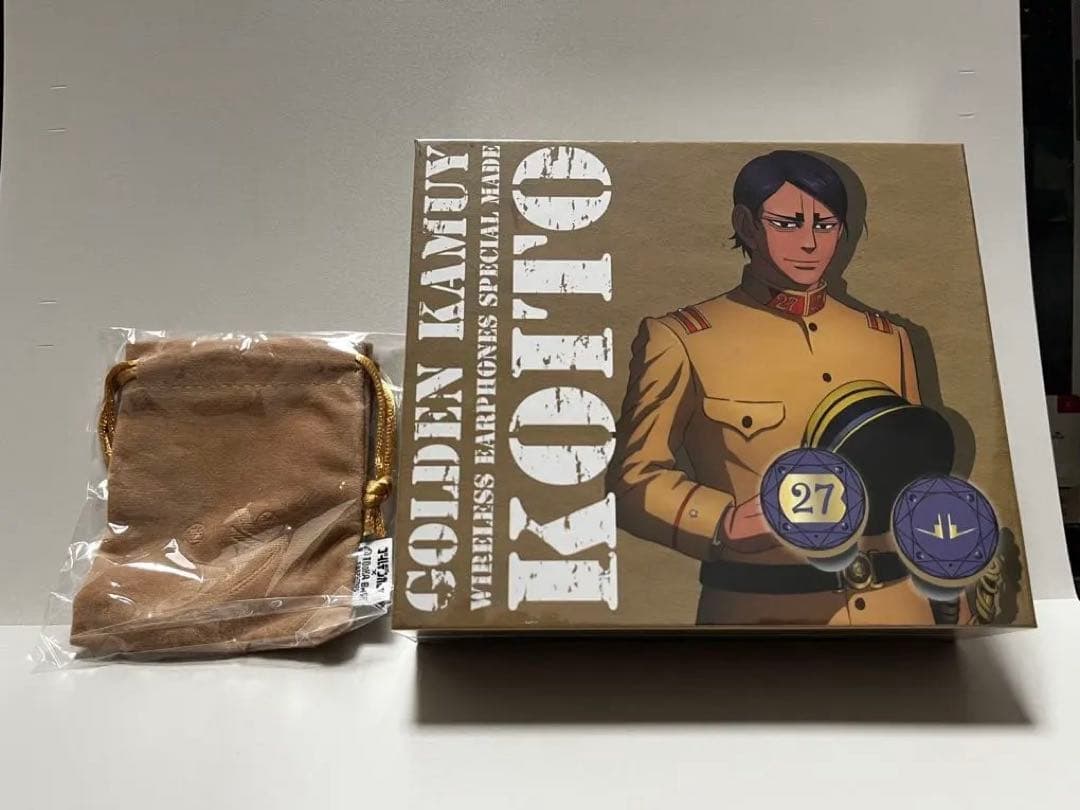 新品未開封】ゴールデンカムイ鯉登TOoKA BASEコラボイヤホン　購入特典付