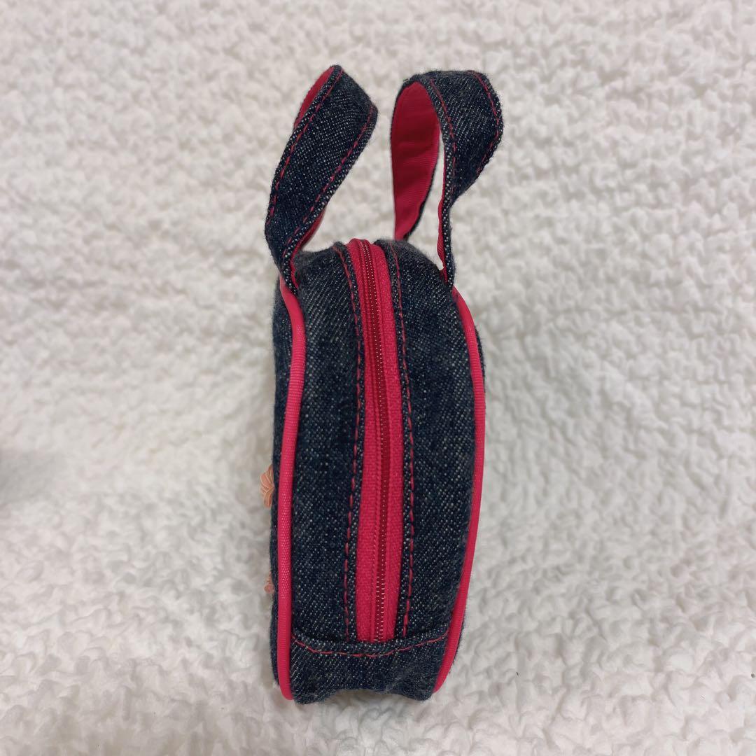 希少　ハローキティ　キティちゃん　サンリオ　デニム　手帳　ケース　ポーチ　未使用