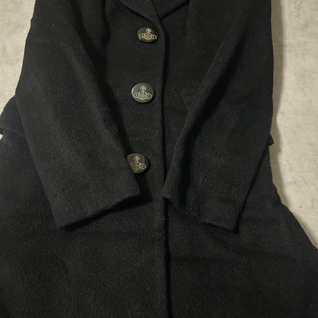 美品✨ヴィヴィアンウェストウッド ラブコート ロング オーブボタン アルパカ混