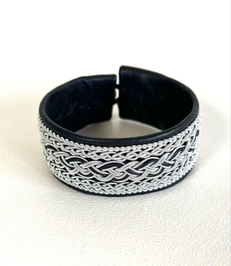 最終値下げ　サーミブレスレット　ブラック