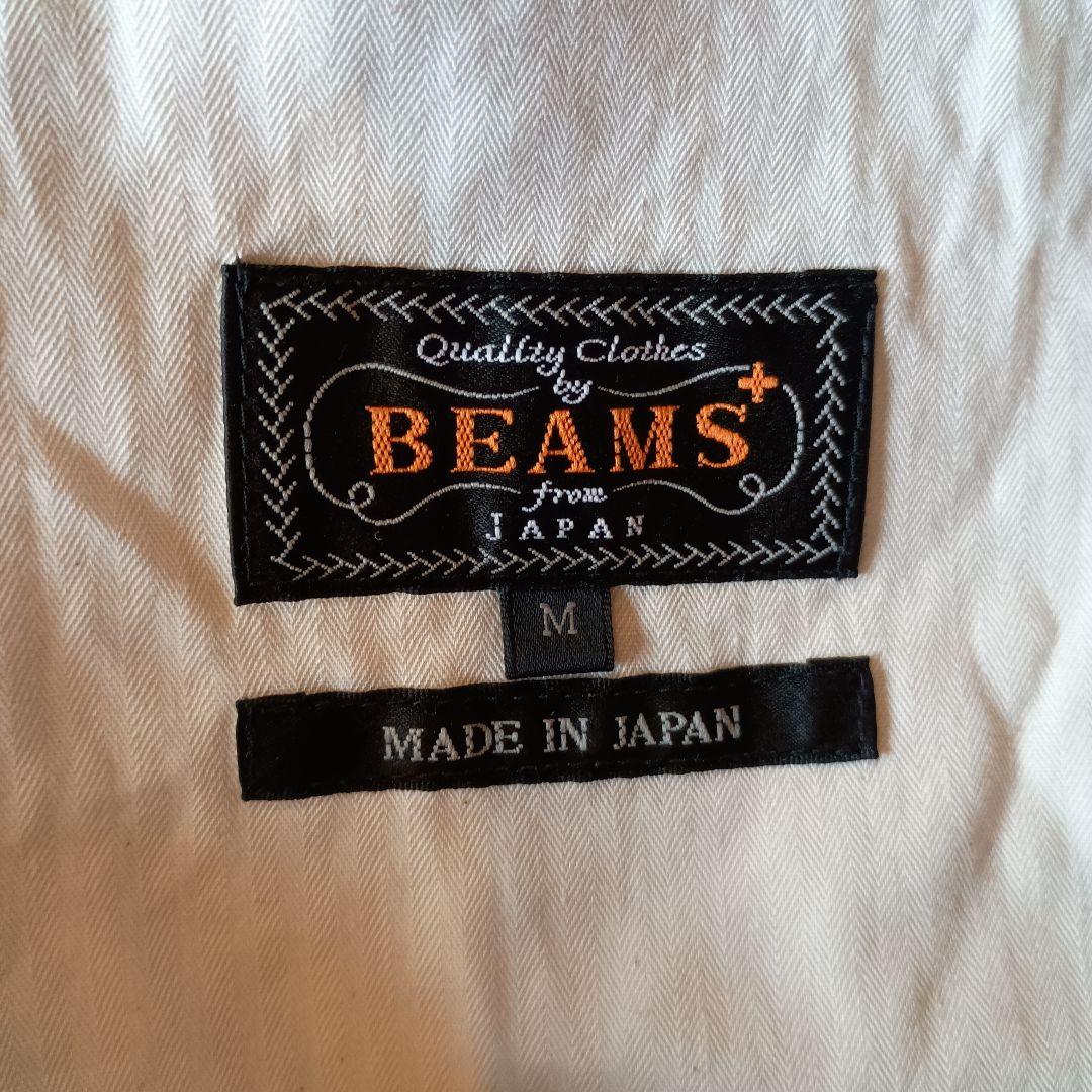 ビームスプラス 2 Pleats Twill ワイド 2プリーツチノ　Mサイズ