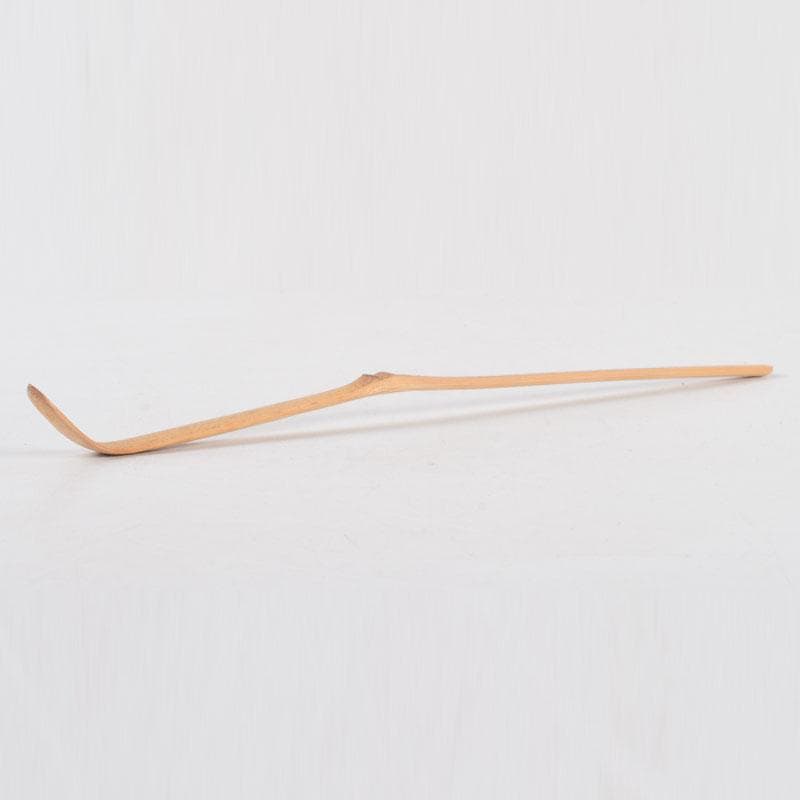 茶道具　紹白作　茶杓　銘「豊年」　書付共筒共箱　V　8635