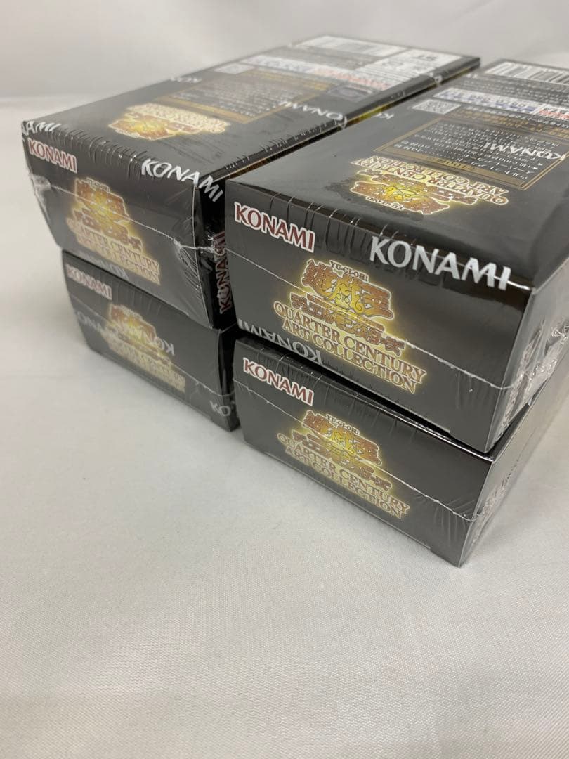 遊戯王　QUARTER CENTURY ART COLLECTION 4BOX