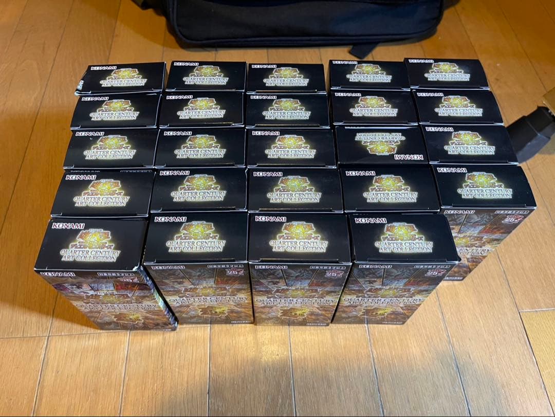 遊戯王　クォーターセンチュリーアートコレクション　1カートン分　24box