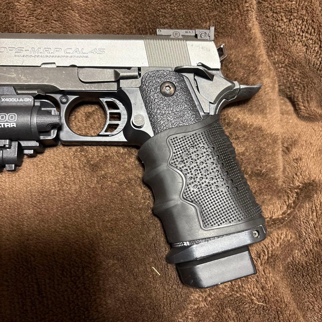 喜*一様 東京マルイ ガスブロ ハイキャパ 5.1 ステンレスモデル 外装カスタ