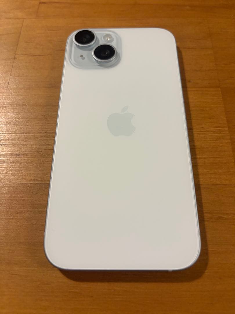 Apple iPhone 15 128GBストレージ　ブルー