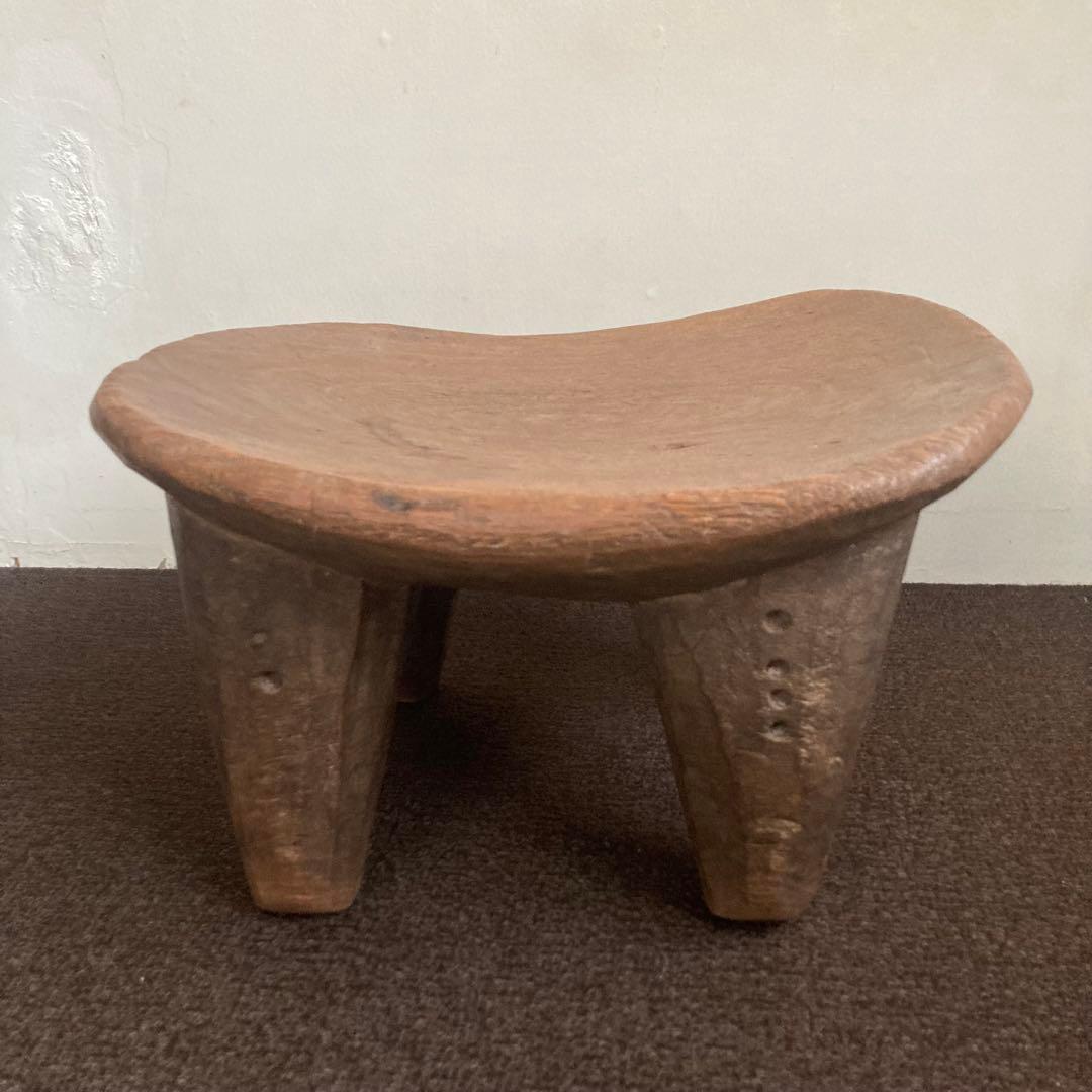 アフリカ家具　セヌフォ族スツール　コートジボワール