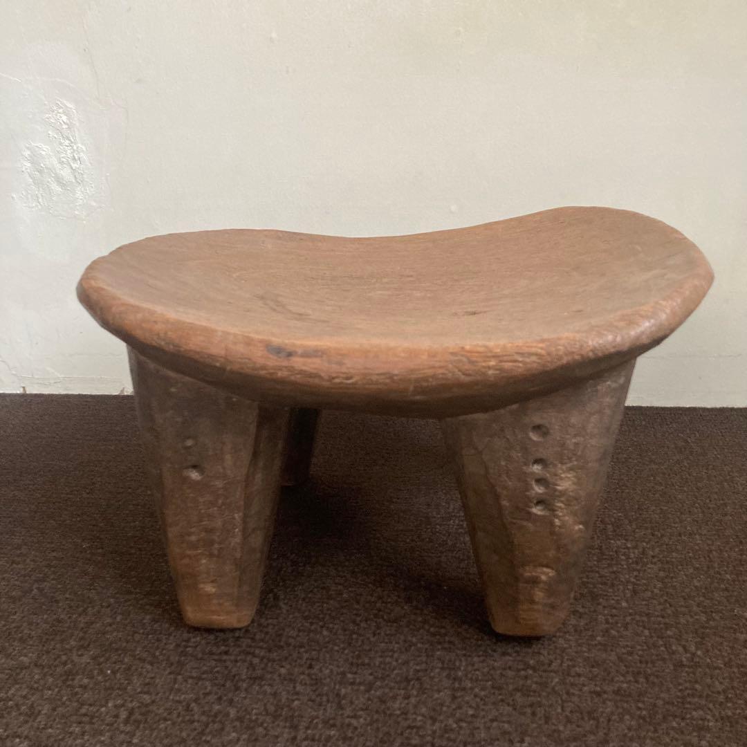 アフリカ家具　セヌフォ族スツール　コートジボワール