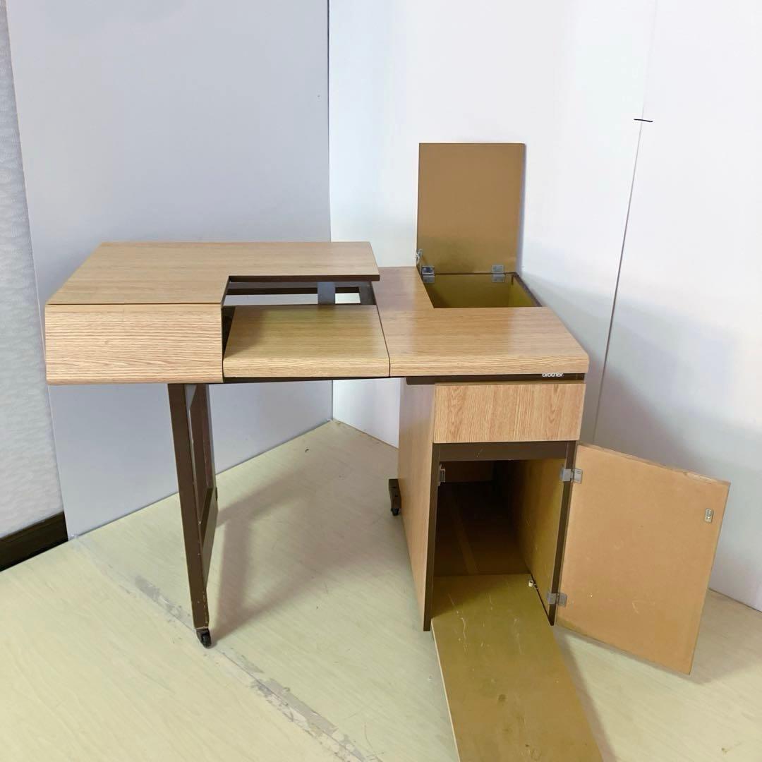 brother ブラザー　折りたたみ　ミシンテーブル　バタフライワゴン　デスク