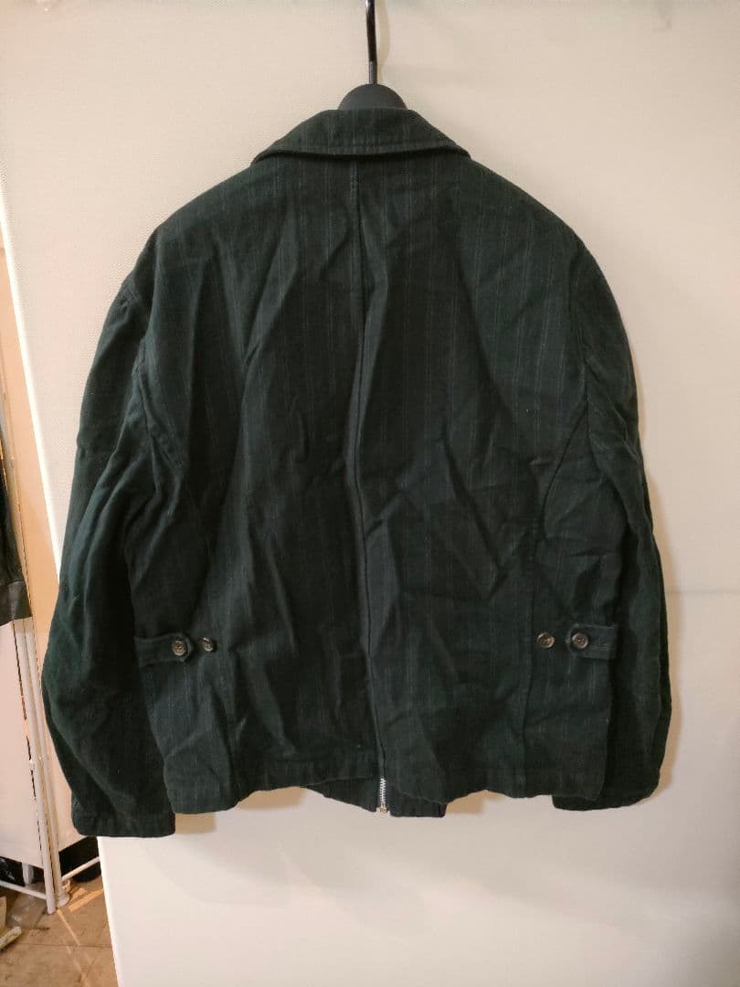 .*様 コム・デ・ギャルソン ブラック ジッパー付 カジュアル ジャケット