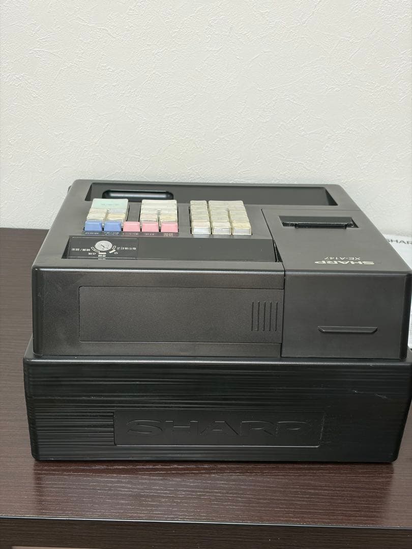 美品 SHARP レジスター XE-A147 ブラック