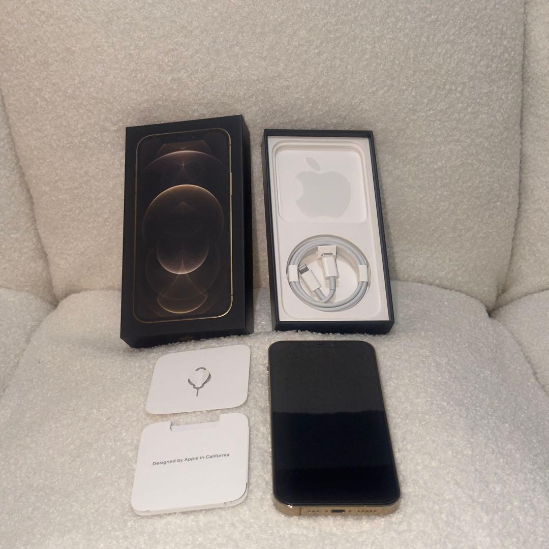 【最終値下げです＊】iPhone12Pro 512GB ゴールド SIMフリー★