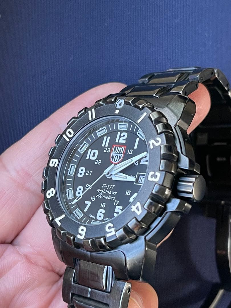 美品Luminox F-117 Nighthawk 腕時計 200m防水