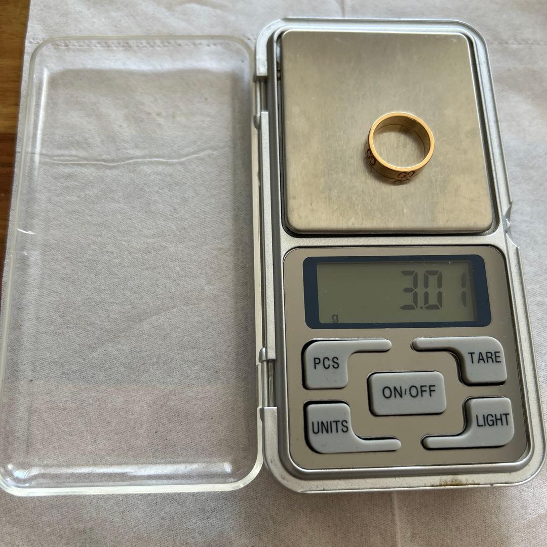 GUCCI（グッチ）K18PG 3号 アイコンリング3.01g