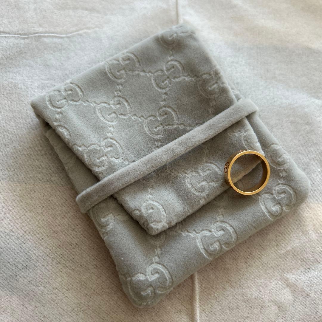 GUCCI（グッチ）K18PG 3号 アイコンリング3.01g