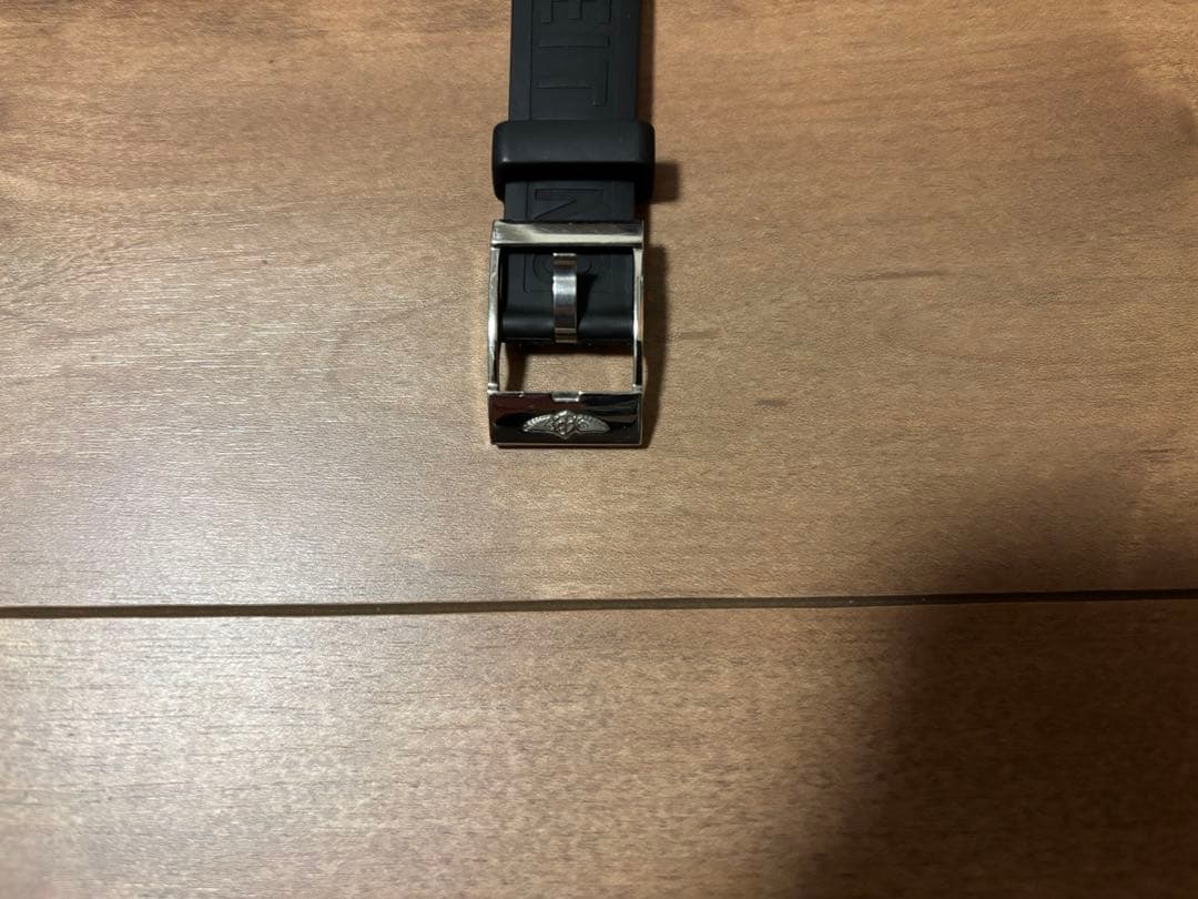 BREITLING ブラック ラバーベルト