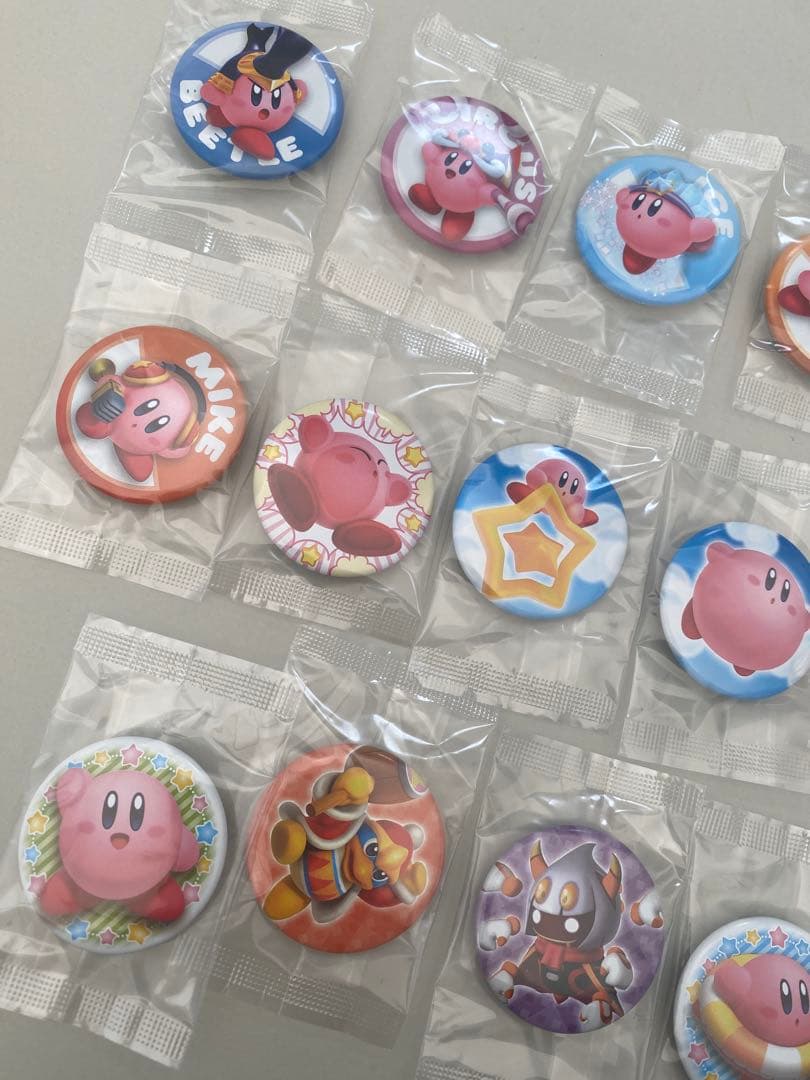 星のカービィ トリプルデラックス 缶バッジ　クリップタイプバッジ　タランザ