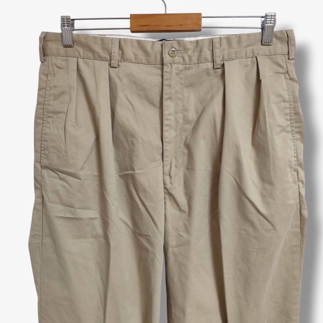 mt11725 ポロバイラルフローレン　アンドリューパンツ　ポロチノ　ツータック