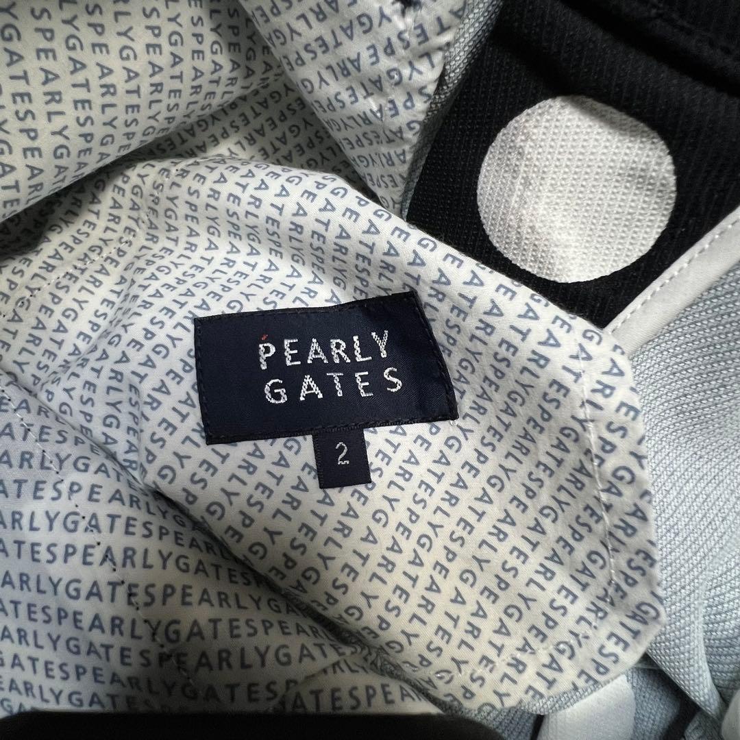 パーリーゲイツ 総柄 ゴルフボールドット＆ティー プリント パンツ レディース