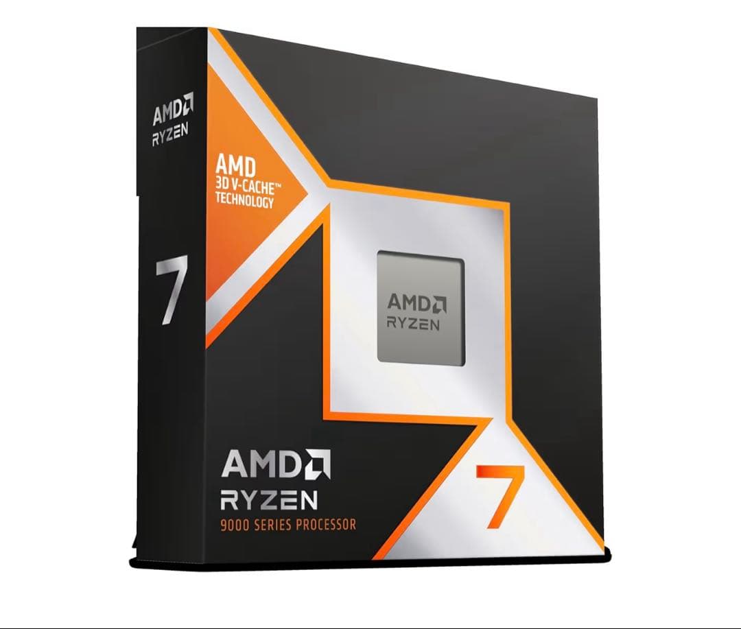 AMD RYZEN 7 9800X3D 新品、未使用