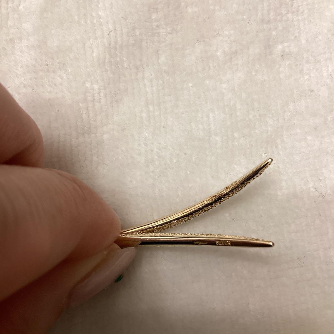 アヤミジュエリー　Pave Straight Earrings ピアス