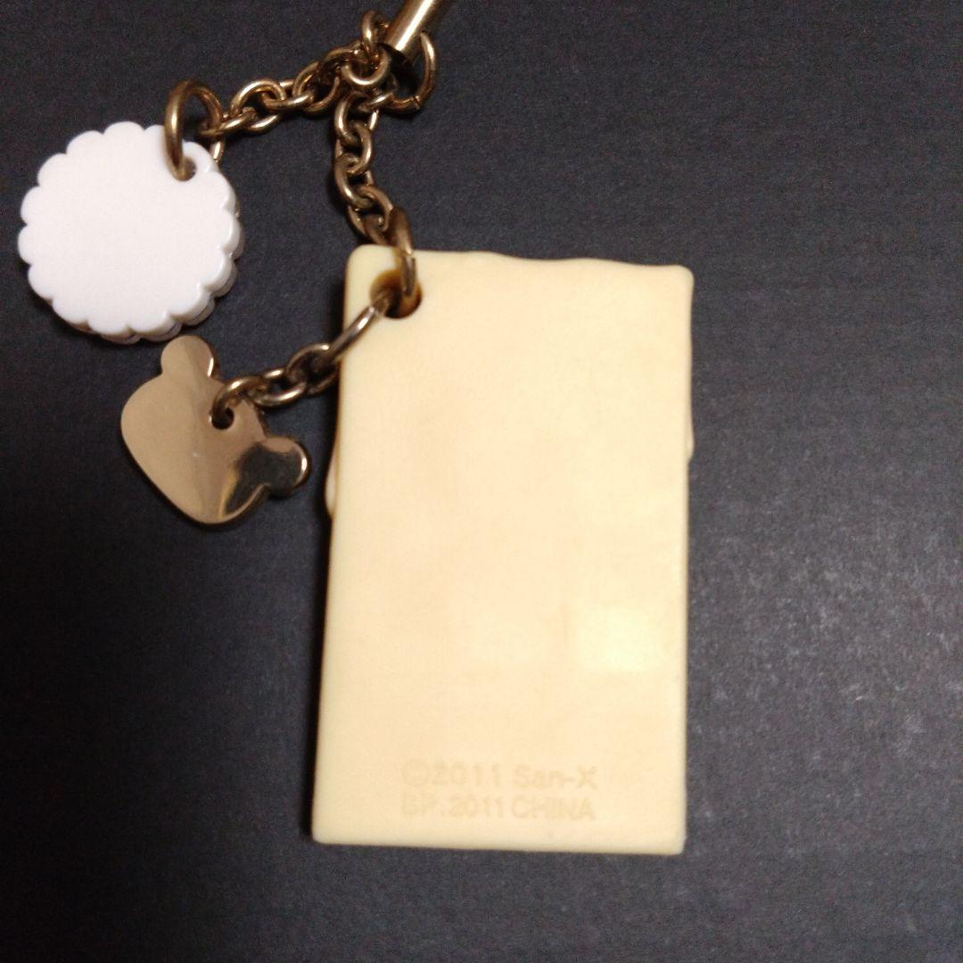 【未使用】リラックマ チョコストラップ ピンク、ホワイト