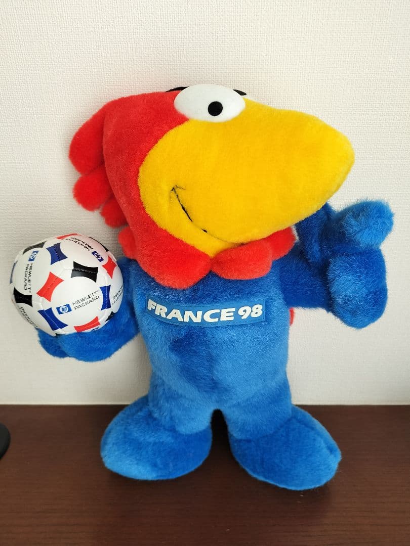 1998年　FIFAワールドカップフランス大会フティックス　ぬいぐるみ