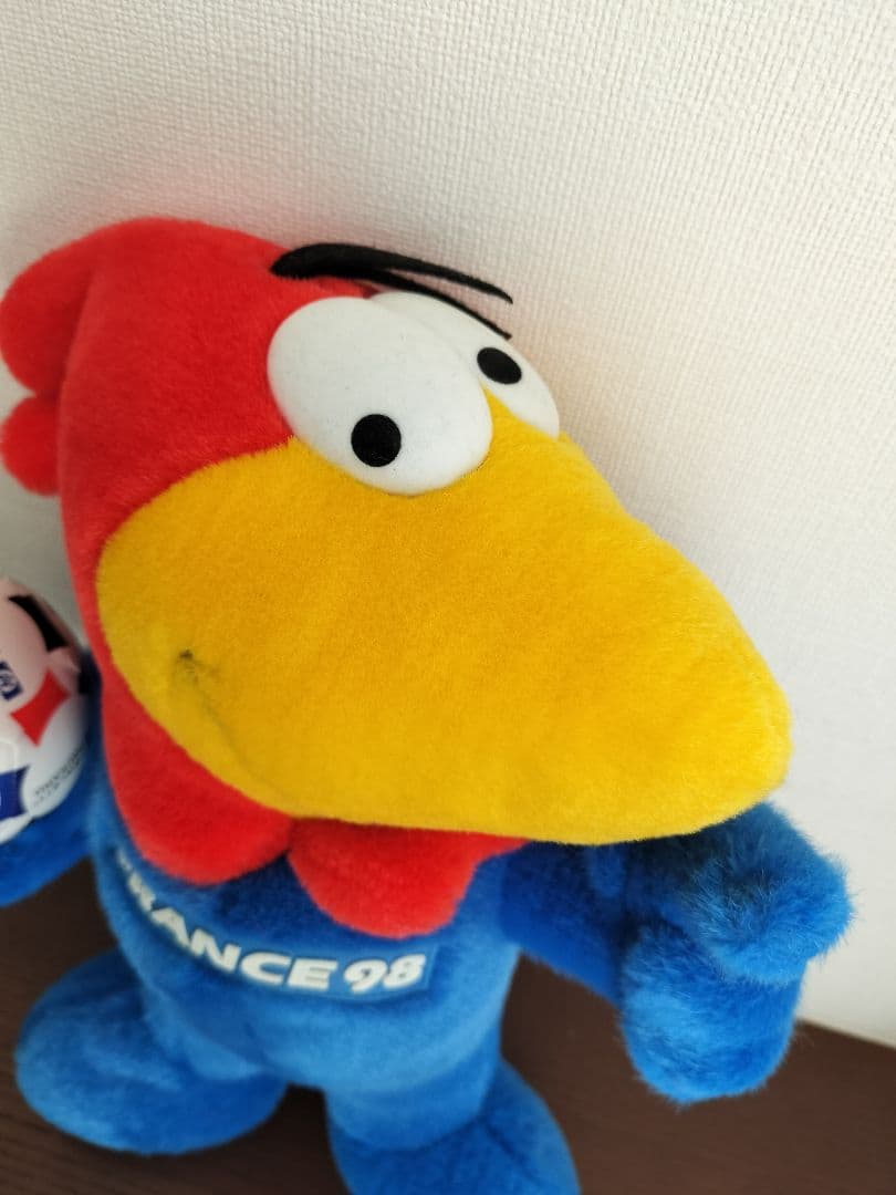 1998年　FIFAワールドカップフランス大会フティックス　ぬいぐるみ