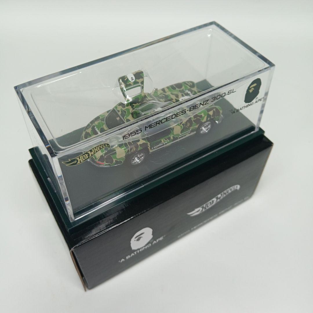 ミニカー BAPE X HOT WHEELS 55 MERCEDES-BENZ 300SL
