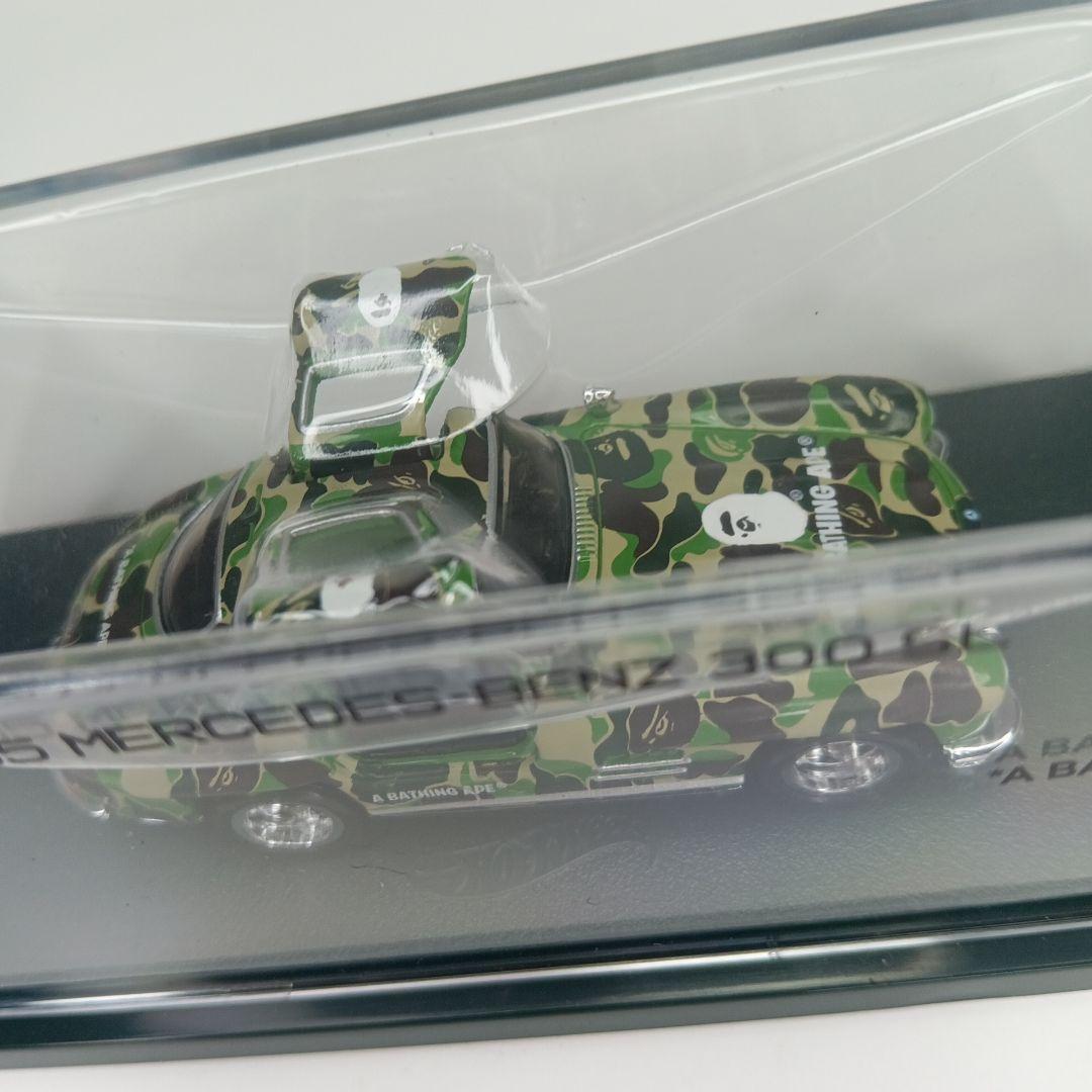 ミニカー BAPE X HOT WHEELS 55 MERCEDES-BENZ 300SL
