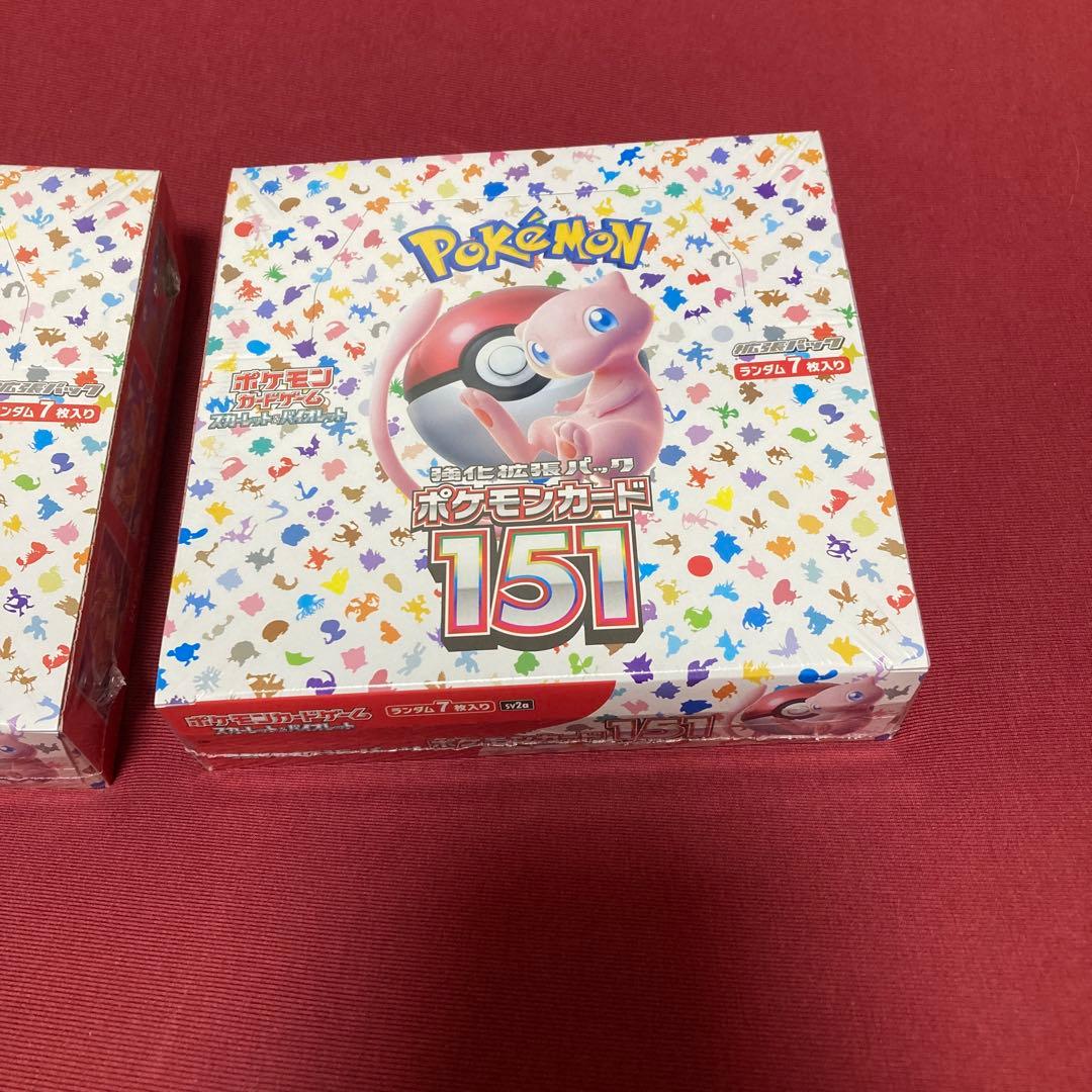 シュリンク付き 新品未開封 完美品 ポケモンカード 151