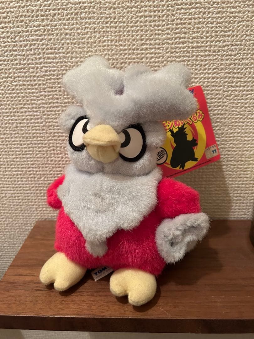 デリバード　ぬいぐるみ　レトロ　タグ付き　TOMY