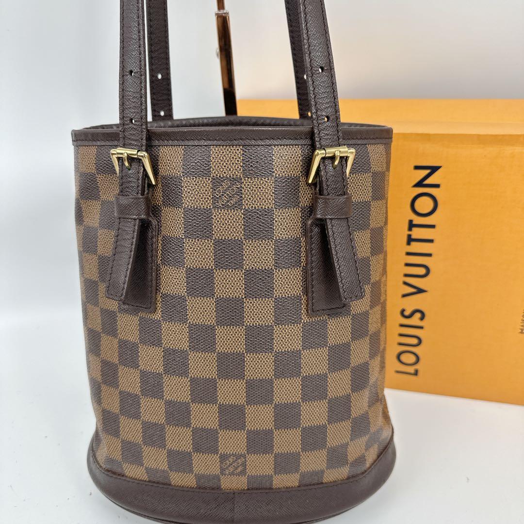 ルイヴィトン　ダミエ　マレ　バケットPM トートバッグ