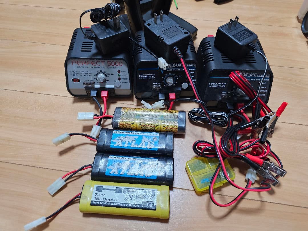 赤*9様 ドリラジ　ラジドリ　即ドリ　セット　急速充電器　HPI