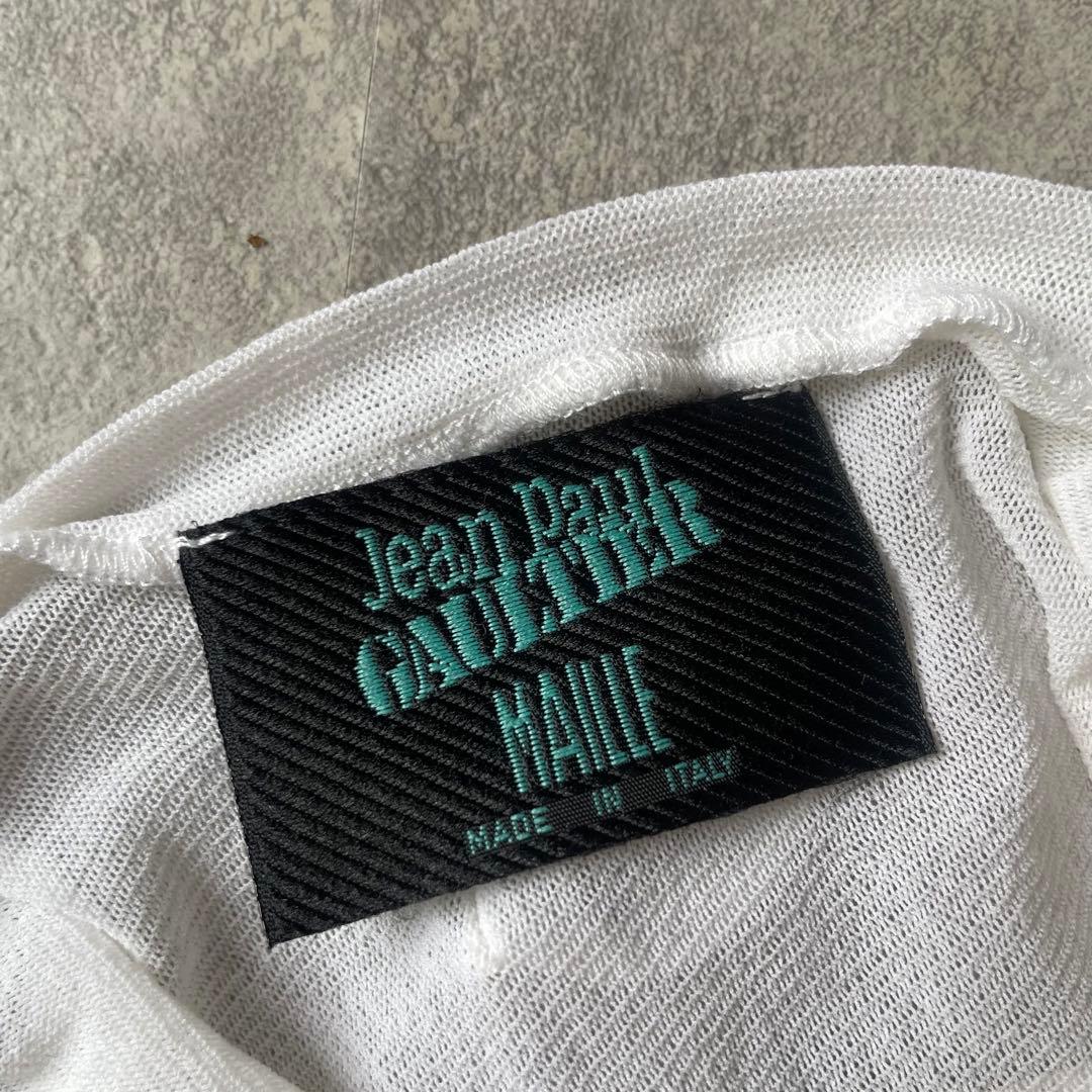 ゴルチエ　GAULTIER ノースリーブ シアー タンクトップ