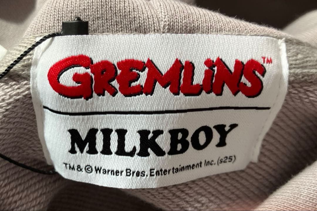 MILKBOY グレムリン パーカー フーディー　グレー　フリーサイズ　新品