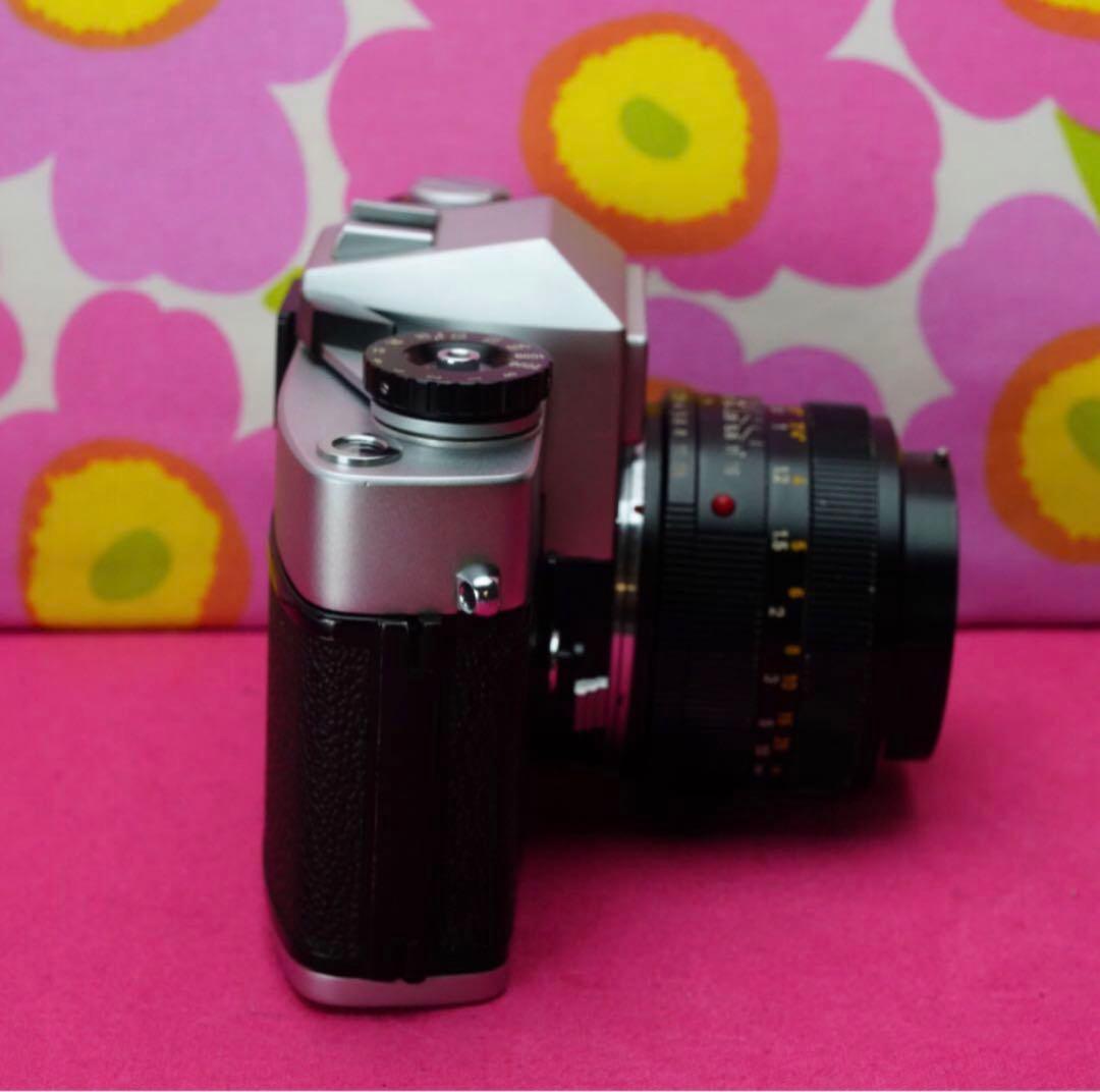 名玉ズミルクス50mm f1.4& LEICAFLEX SL❤️フィルムカメラ名機