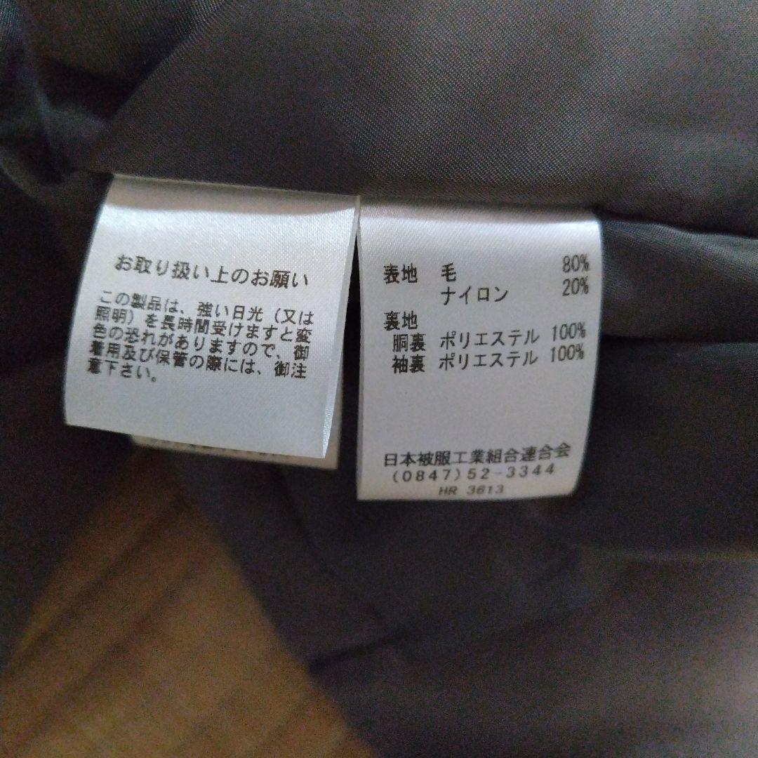 [　ゆっちゃんです　]　タグ付き未使用品 洋服の青山　チェスターコート