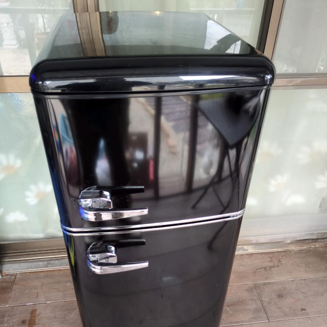 アイリスオーヤマ 冷蔵庫 PRR-122D-B 114L 2020年製 ブラック