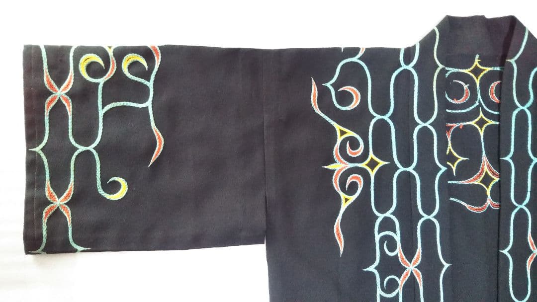 アイヌ羽織　法被　伝統模様